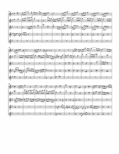 Sonata K.30 "Cat fugue" (arrangement for 5 recorders)