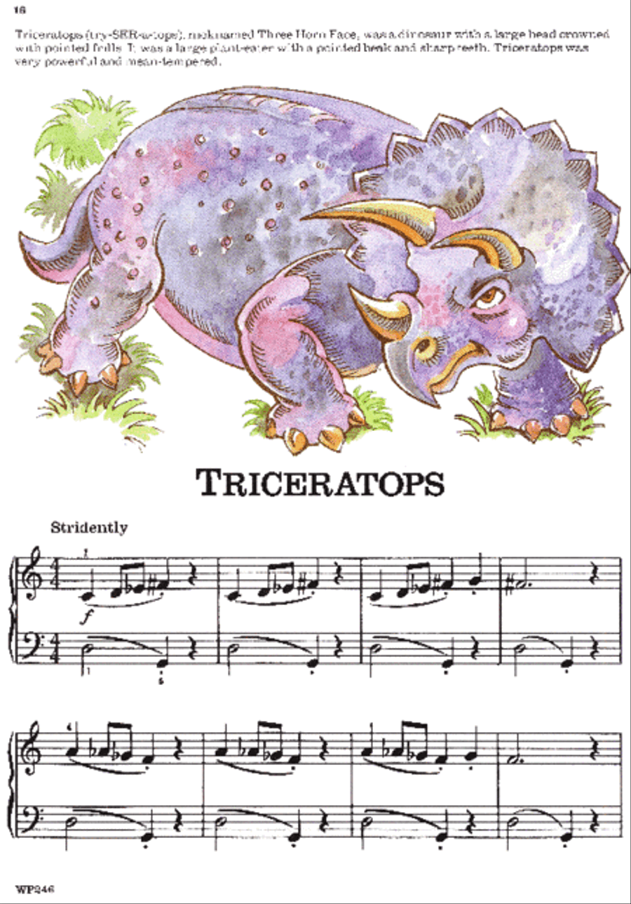Dinosaur Kingdom Piano Method scores gallery preview page 2