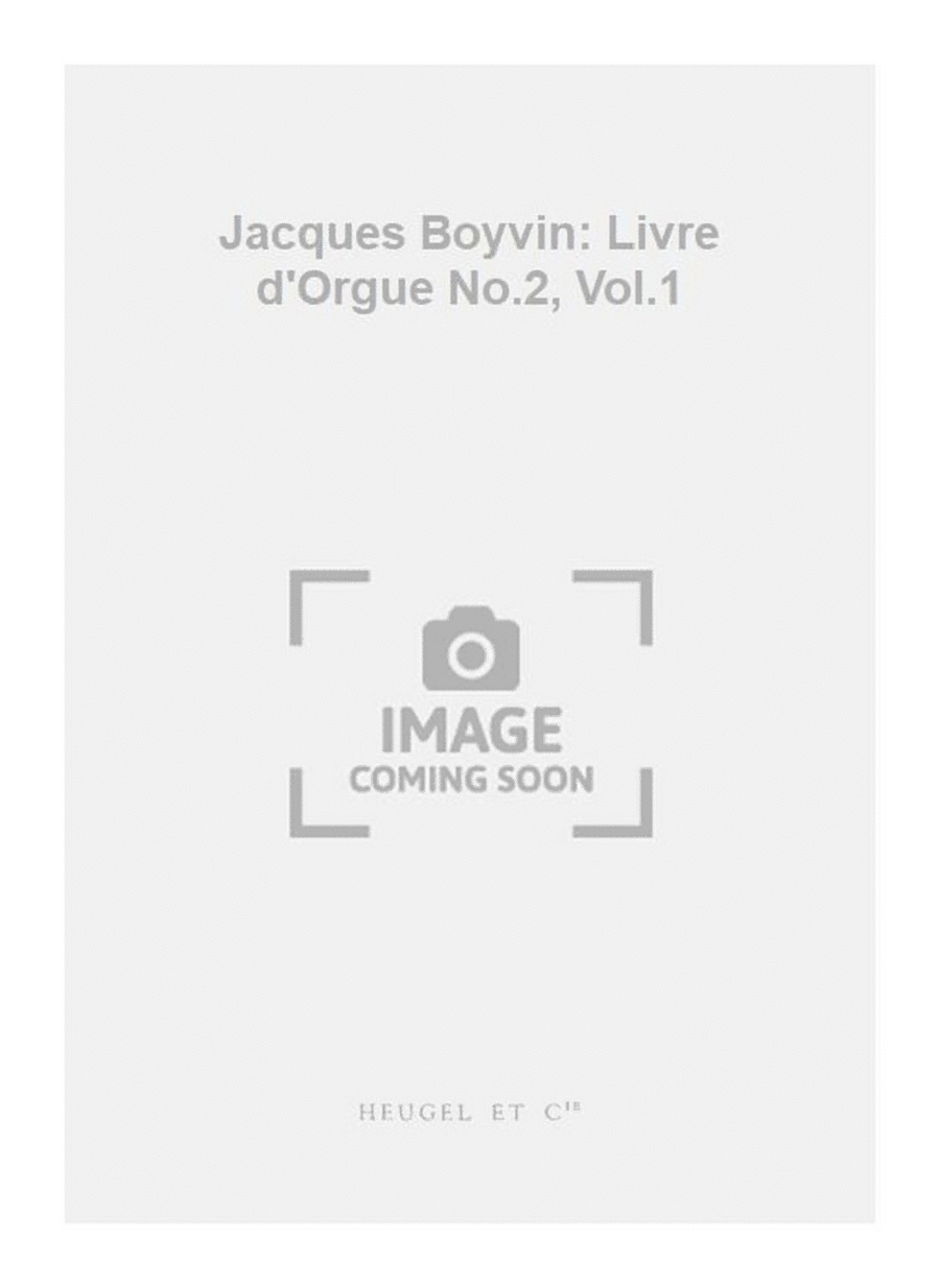 Jacques Boyvin: Livre d