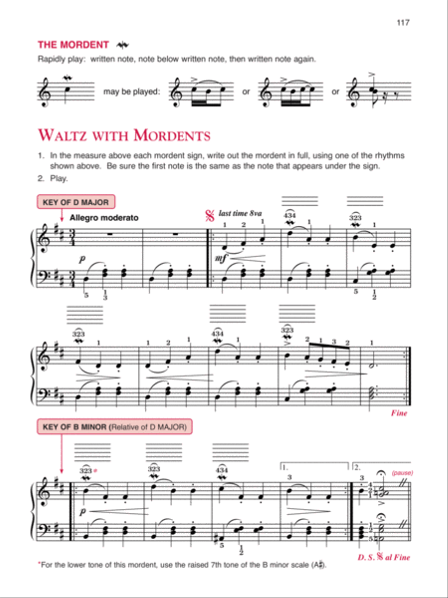Alfred's Basic Adult All-in-One Course, Book 3 Piano Method scores gallery preview page 6