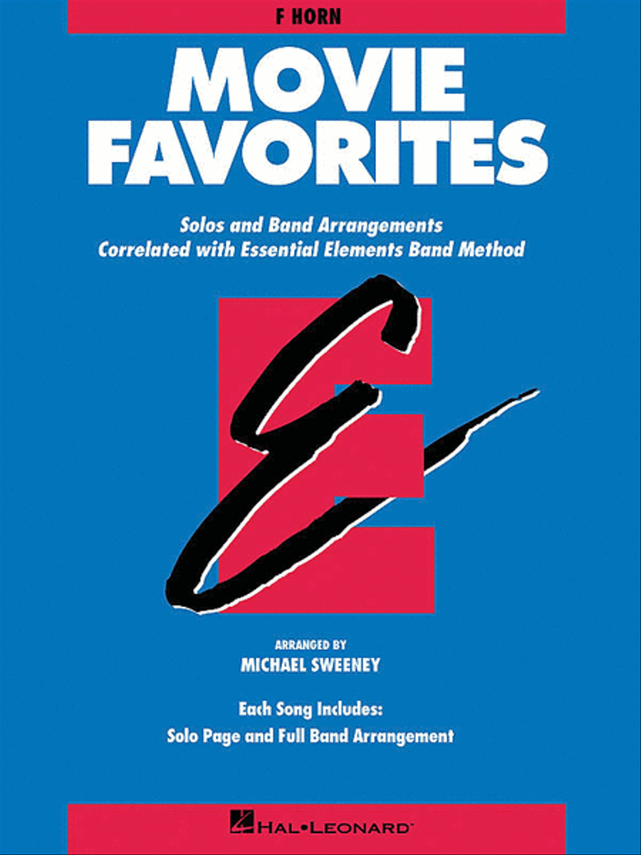 Essential Elements Movie Favorites Concert Band Methods scores gallery preview page 1