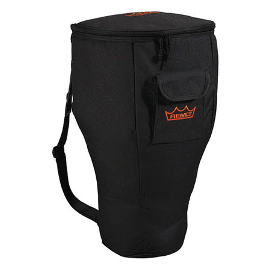 Bag, Djembe, Deluxe, 14.5“ X 24”, Padded With Shoulder Strap, Handle, Pocket, Fits 12“ Set of Parts scores gallery preview page 2