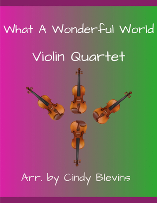 Book cover for What A Wonderful World