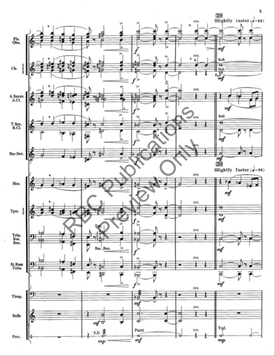 Symphonic Poem (Score) Symphonic Poem (Score) Score scores gallery preview page 6