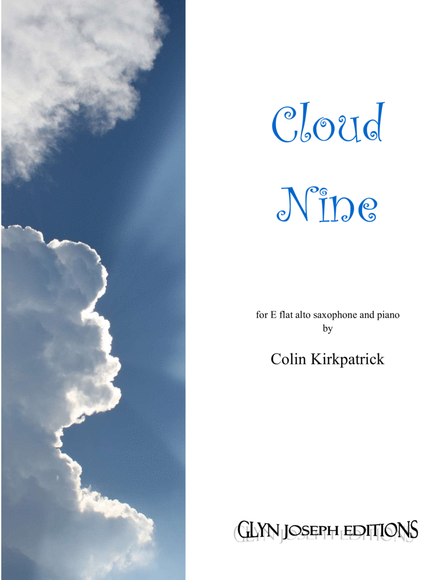 Cloud Nine (for alto sax and piano) image number null