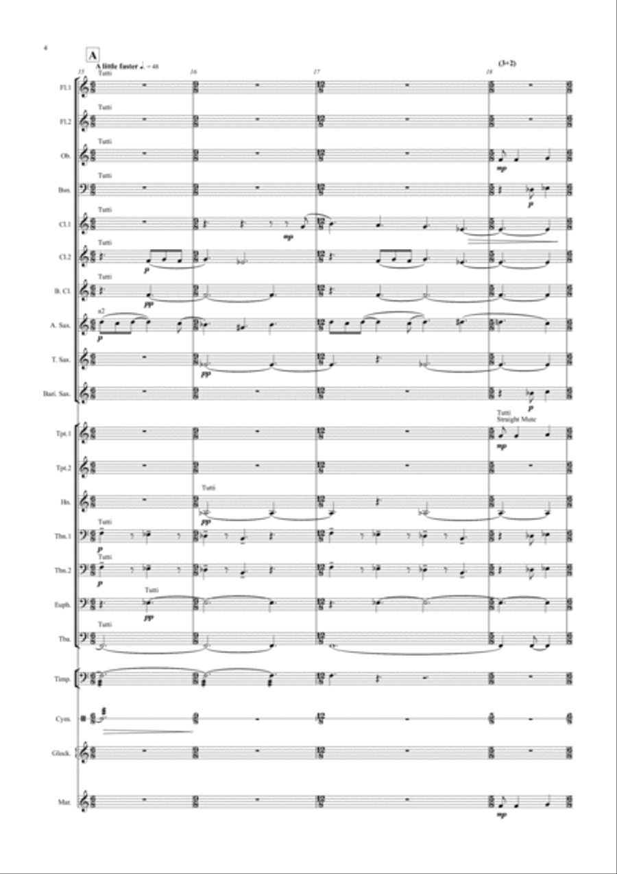 The Esplanade (Concert Band) - Score Concert Band scores gallery preview page 6