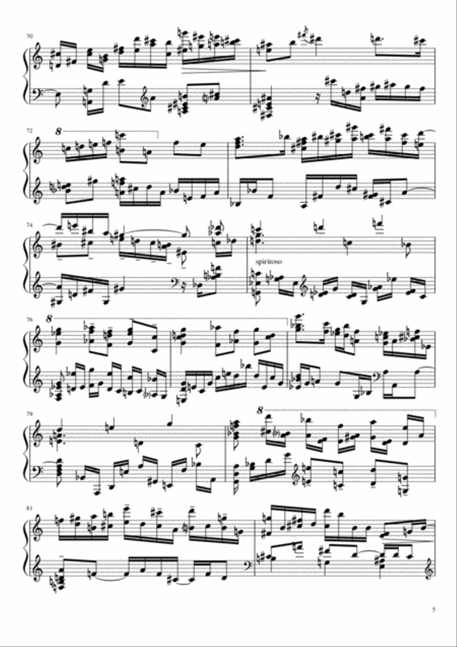 Legend #9 Legend #9 Piano Solo scores gallery preview page 5