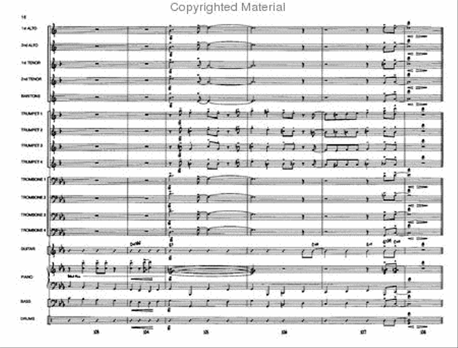 Chasin' Bill Jazz Ensemble scores gallery preview page 15