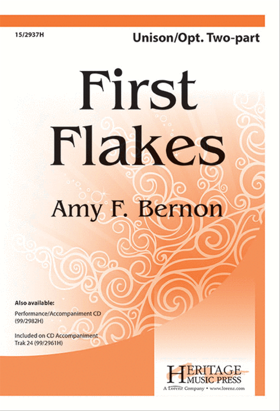 First Flakes First Flakes Unison Choir scores gallery preview page 1