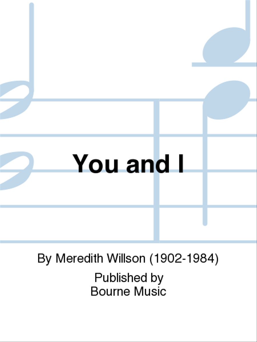 You and I You and I Marching Band scores gallery preview page 1