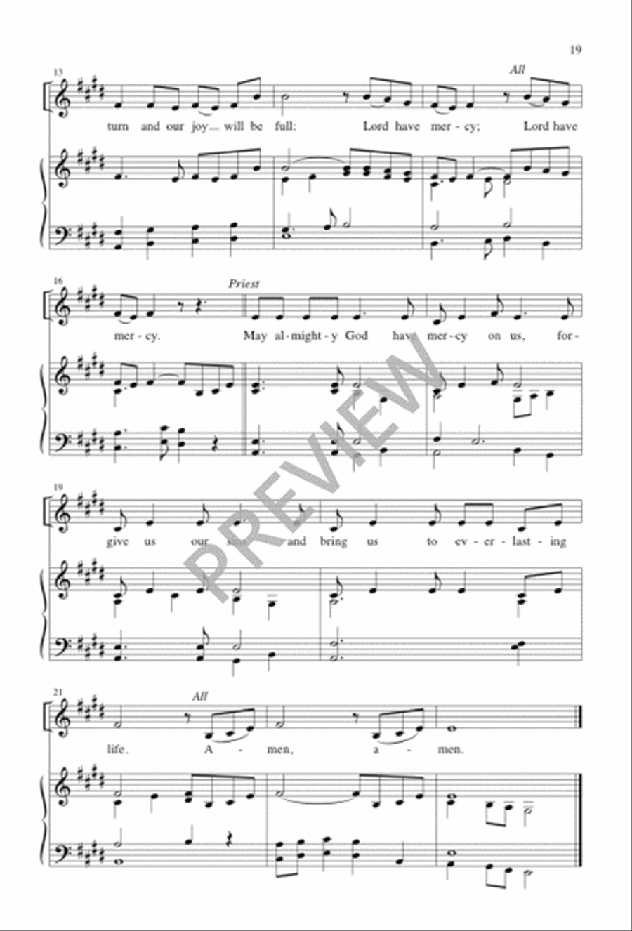 Awake, O Sleeper Awake, O Sleeper 3-Part scores gallery preview page 18