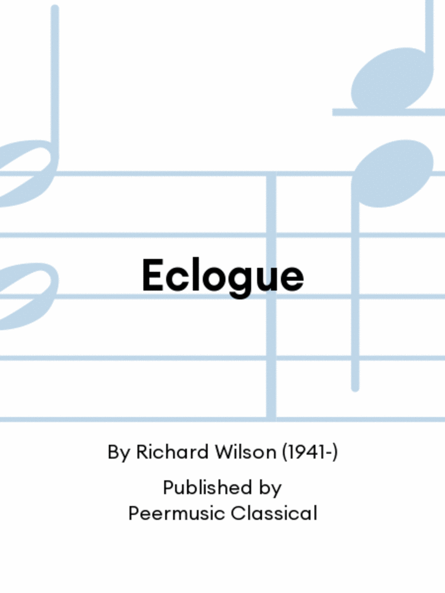 Eclogue Chamber Music scores gallery preview page 1