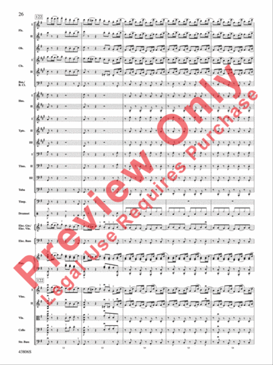 A Mad Russian's Christmas Full Orchestra scores gallery preview page 27