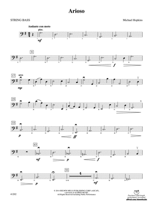 Arioso: String Bass
