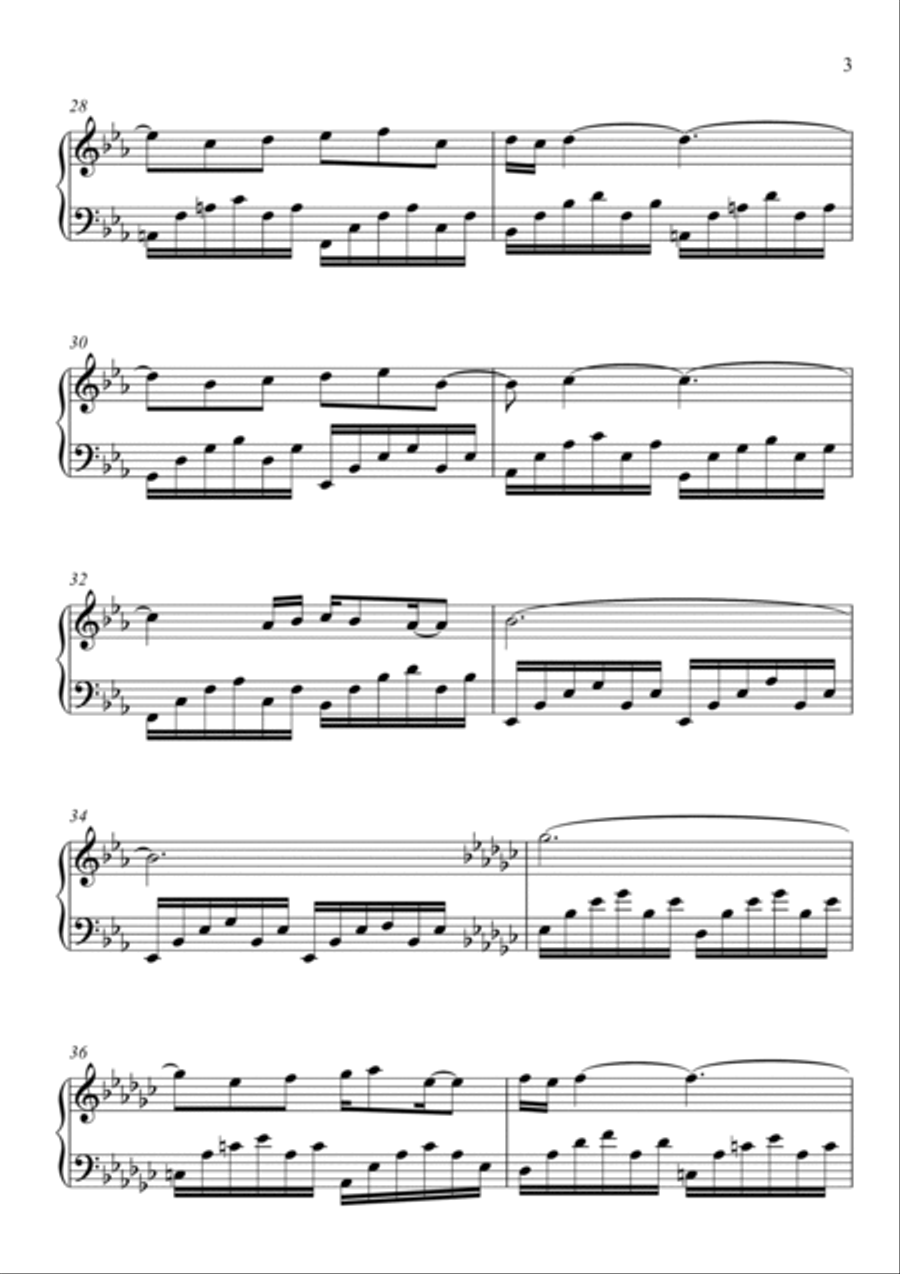 She's Always A Woman Piano Solo scores gallery preview page 3