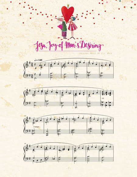 Jesu, Joy of Man's Desiring (from "A Wintry Piano Wonderland: Christmas Carols Reimagined) image number null