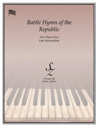 Book cover for Battle Hymn of the Republic (2 piano duet)