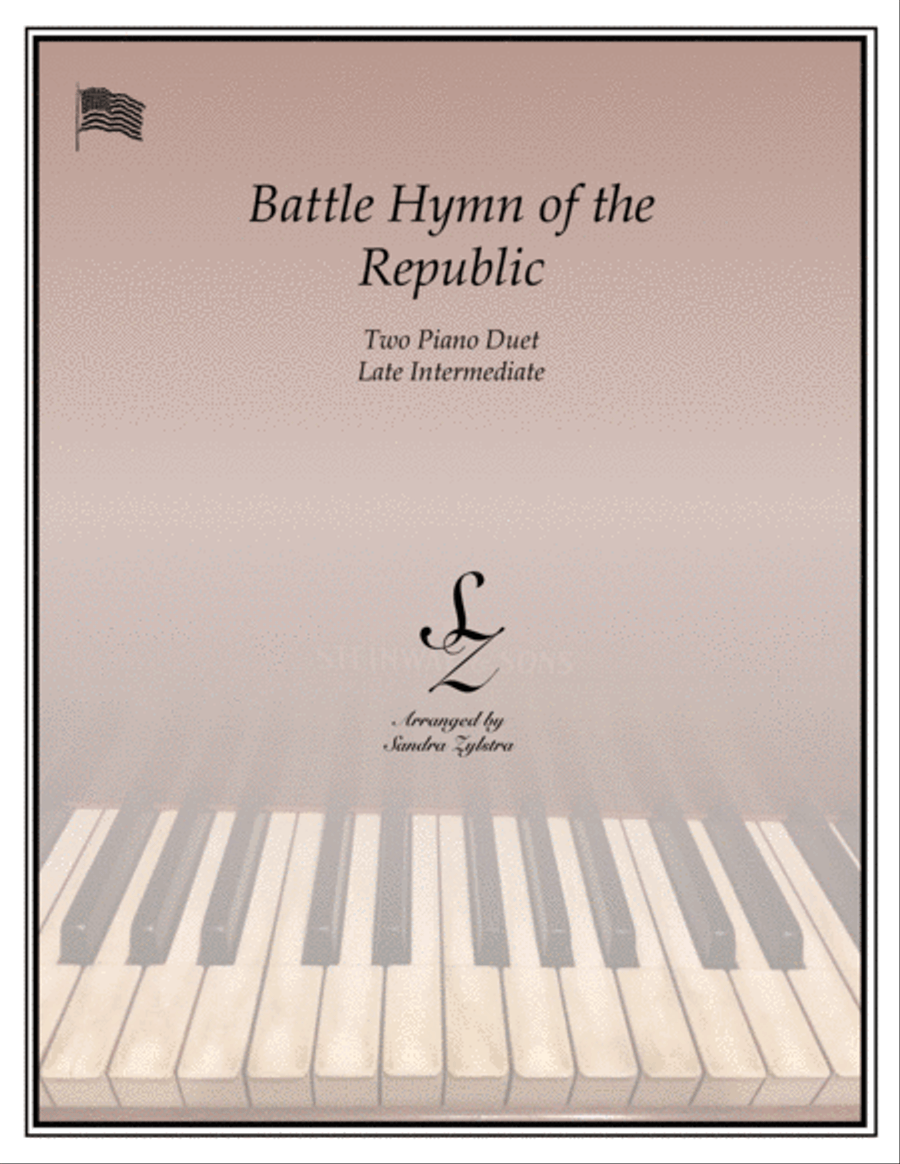 Battle Hymn of the Republic (2 piano duet) Battle Hymn of the Republic (2 piano duet) 2 Pianos, 4-Hands scores gallery preview page 1