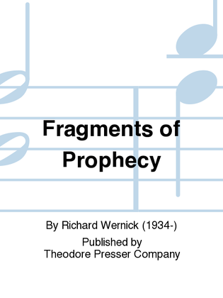 Book cover for Fragments of Prophecy