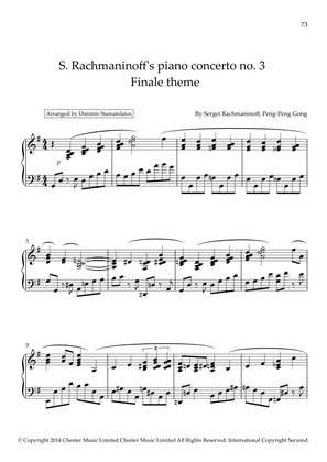 Book cover for Piano Concerto No. 3 In Solo Version