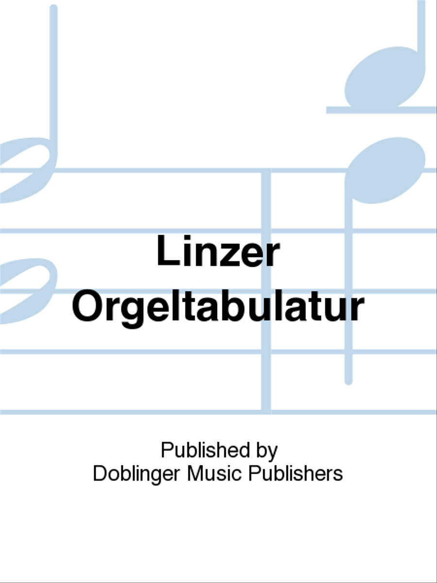 Linzer Orgeltabulatur Piano scores gallery preview page 1