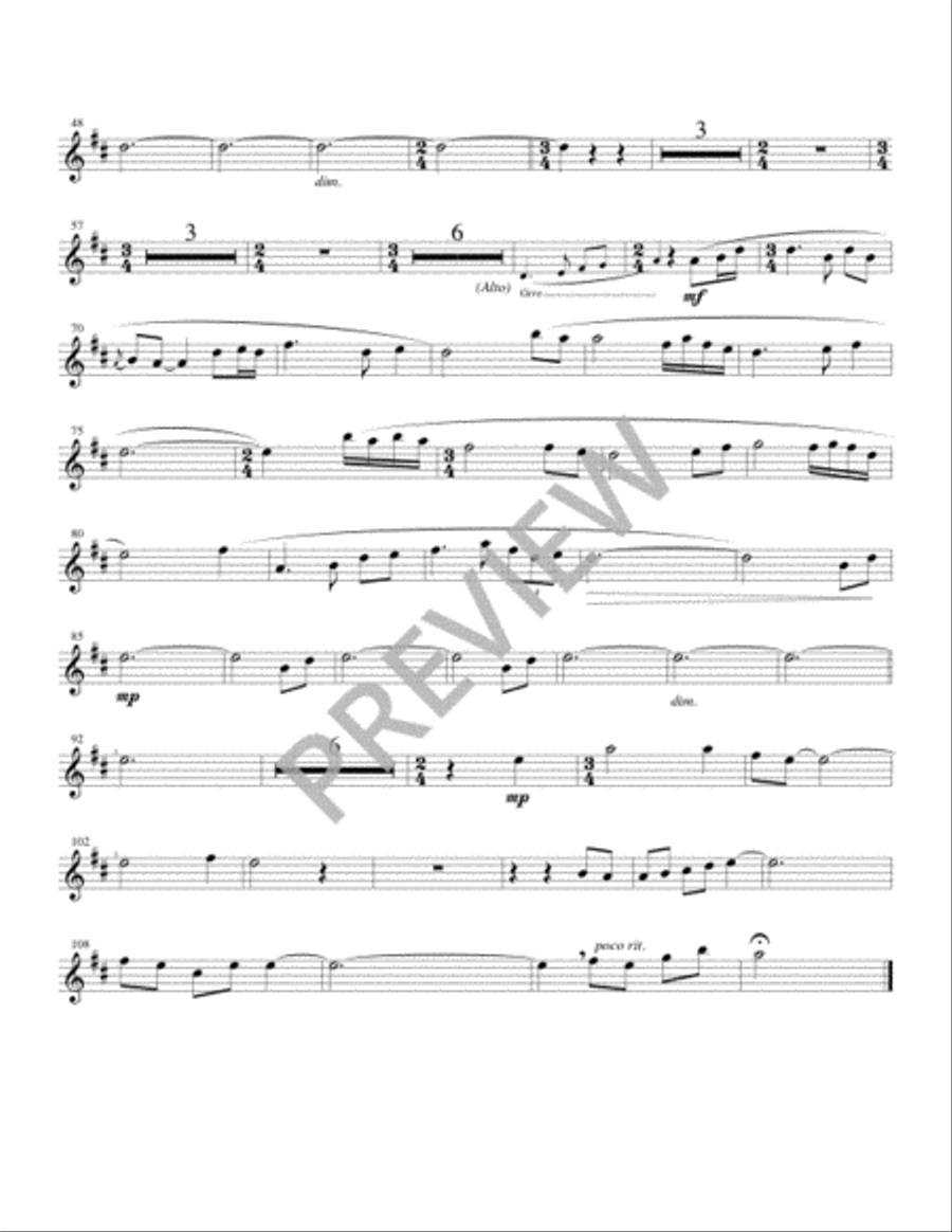 Father, I Stretch My Hands to Thee - Instrument edition Oboe Solo scores gallery preview page 3