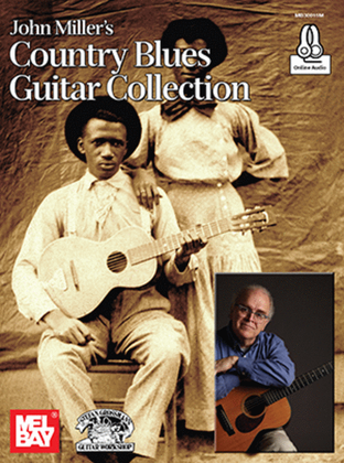 Book cover for John Miller's Country Blues Guitar Collection