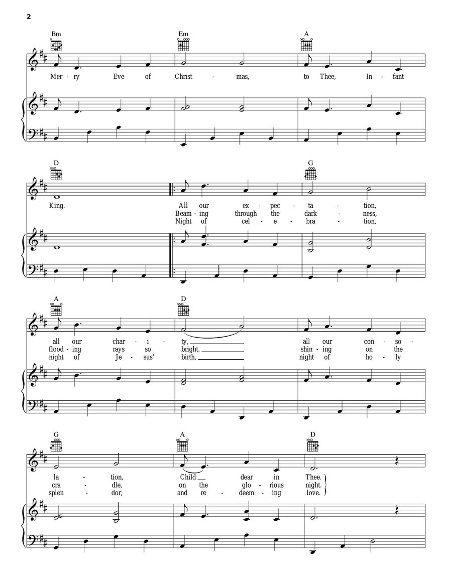 We Are Singing Piano, Vocal, Guitar scores gallery preview page 2