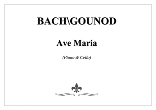 Book cover for Ave Maria [PIANO & CELLO]
