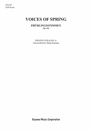 Voices of Spring (Frühlingsstimmen), Op.410 (A4)