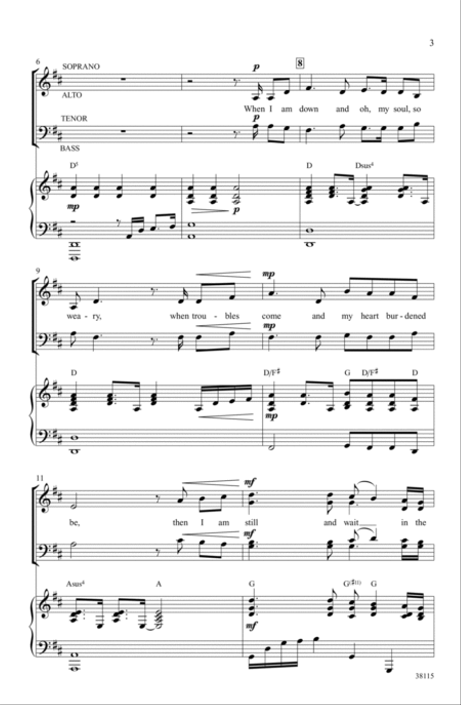 You Raise Me Up - SoundTrax CD (CD only) Choir scores gallery preview page 3