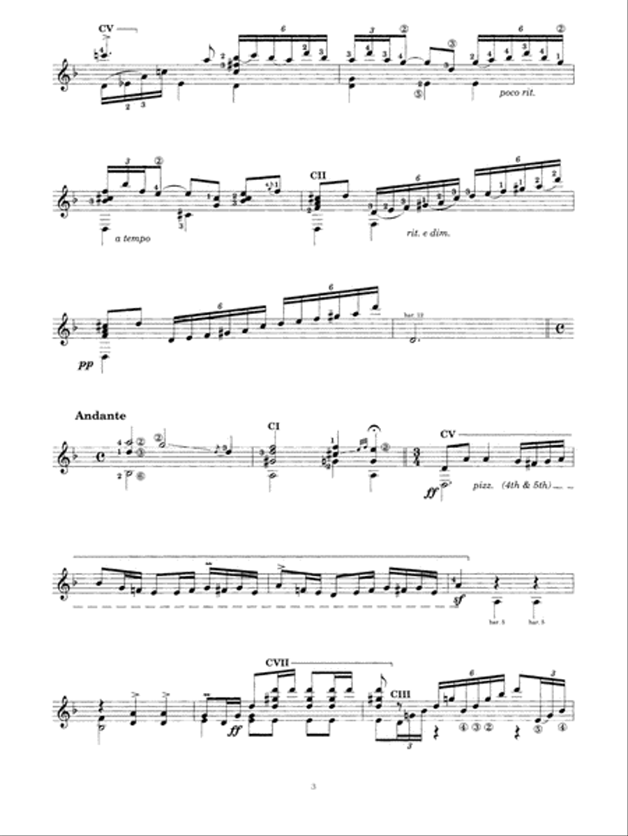 En La Alhambra (Capricho Morisco) Acoustic Guitar scores gallery preview page 3