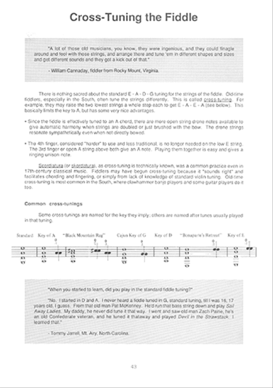 Old-Time Fiddling Across America Violin scores gallery preview page 3