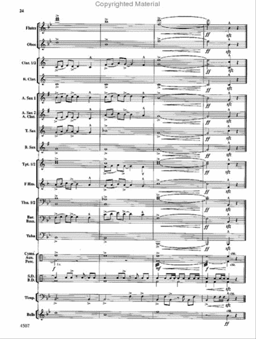 Storybrook Mountain Storybrook Mountain Concert Band scores gallery preview page 24
