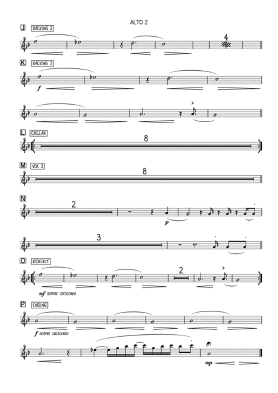 Little Birdie Jazz Ensemble scores gallery preview page 4
