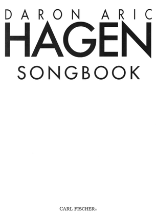 Book cover for Hagen Songbook