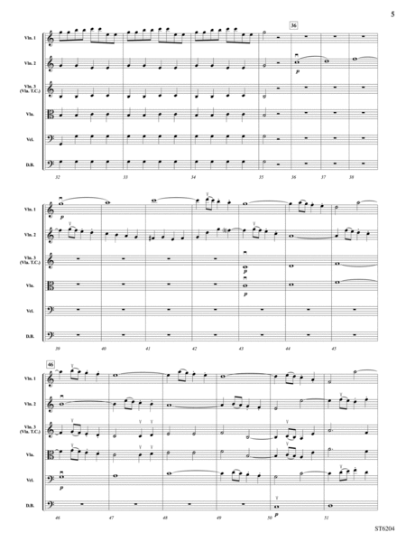 Finale from Symphony No. 41 "Jupiter": Score