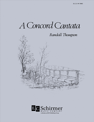 Book cover for A Concord Cantata