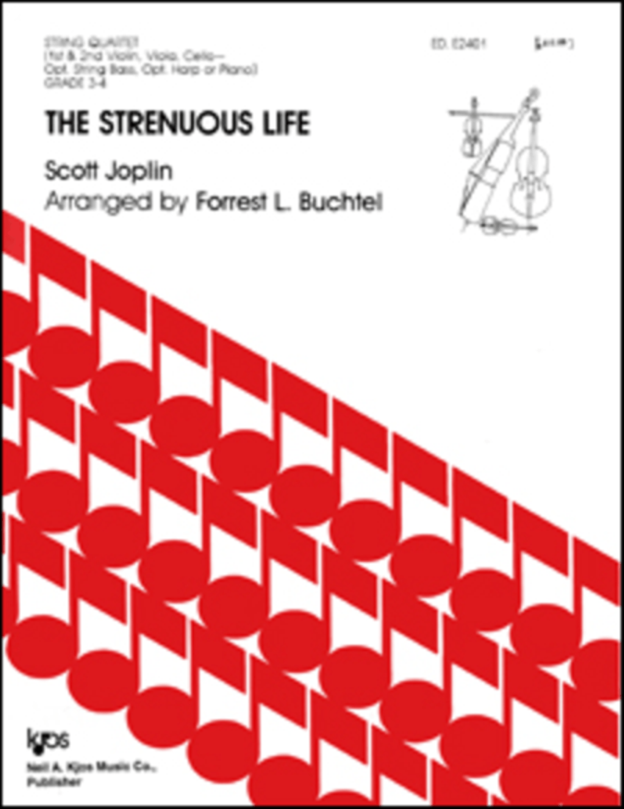The Strenuous Life (Opt. Str. Bass, Opt. Harp Or Piano) Orchestra scores gallery preview page 1