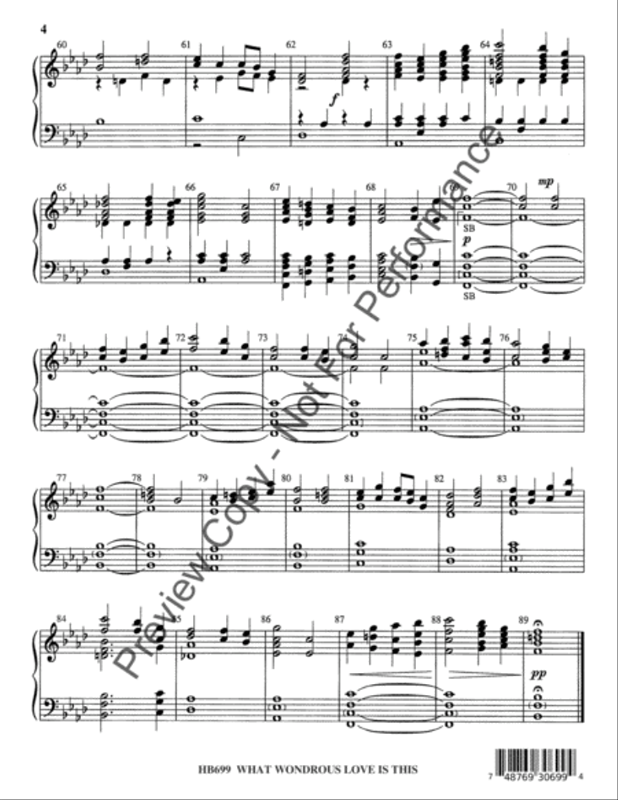 What Wondrous Love Is This - Dennis 5-Octaves scores gallery preview page 5