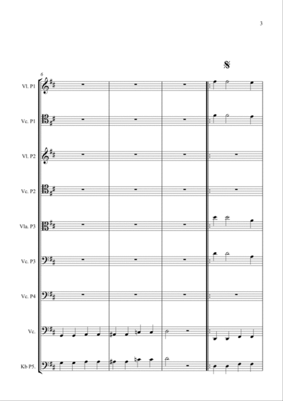 Lady Madonna String Quartet scores gallery preview page 3