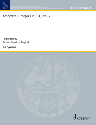 Amorette C major Op. 54, No. 2
