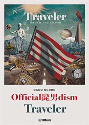 Book cover for Rock Band Score; Official-Higedan-dism - Traveler
