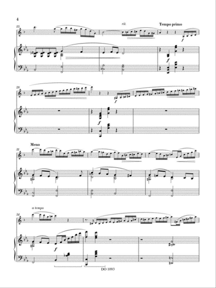 Concertstück Clarinet Solo scores gallery preview page 4