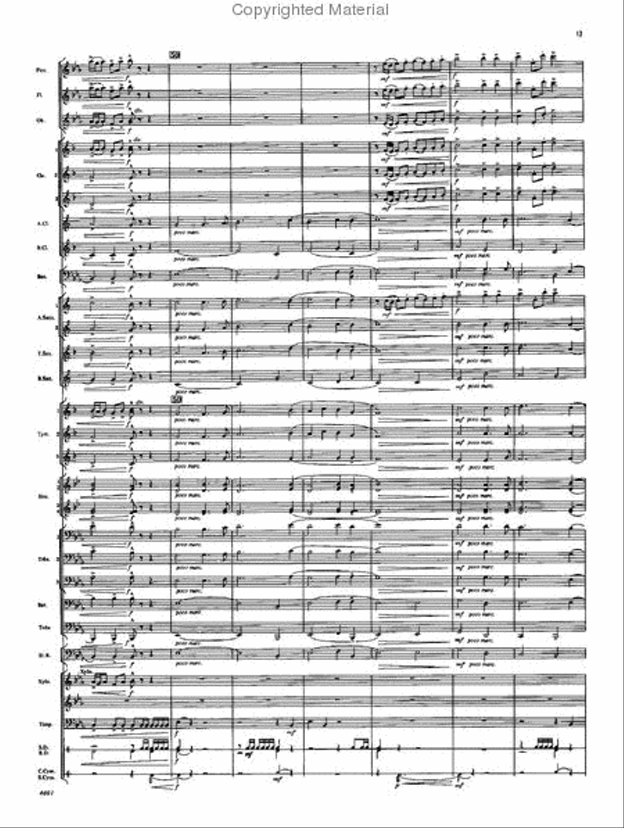 The Light Eternal Concert Band scores gallery preview page 9