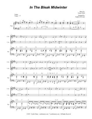 In The Bleak Midwinter (Duet for Soprano and Tenor Saxophone)