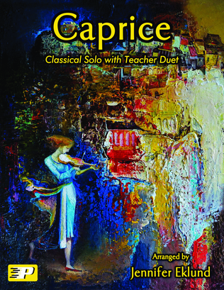 Book cover for Caprice (Easy Piano with Teacher Duet)