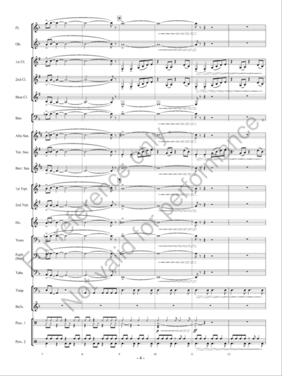 Factory Riffs Concert Band scores gallery preview page 5