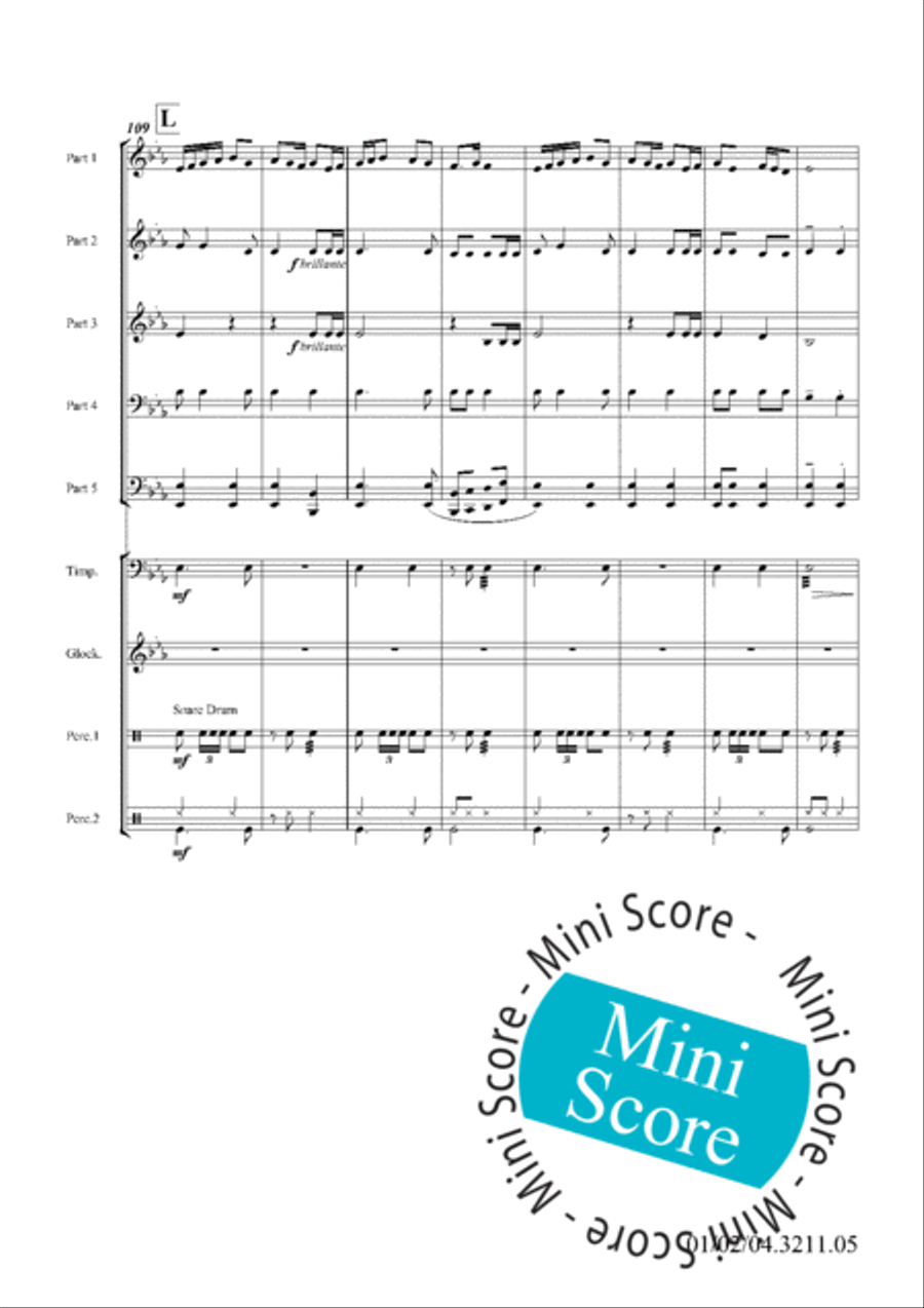 Zourfaroka Fanfare Band scores gallery preview page 30