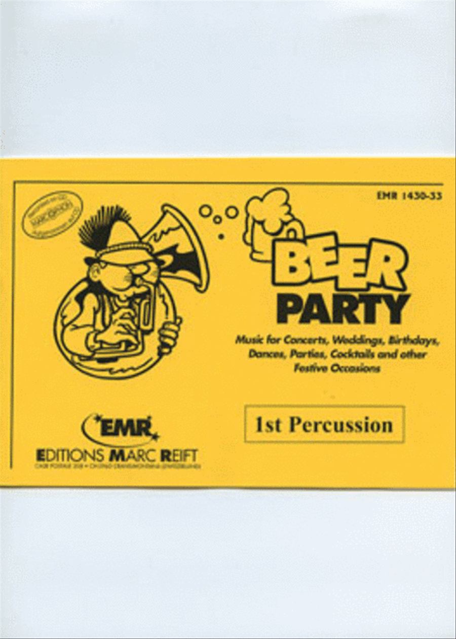 Beer Party - 1st Percussion